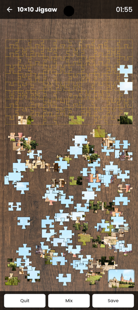 Jigsaw Creator from camera photo