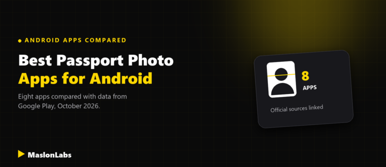 Best passport photo apps for Android compared - MaslonLabs